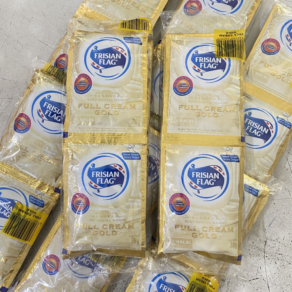 

SKM Frisian flag GOLD sachet 1 pack (6 sachet x 38 gram) | skm frisian flag gold