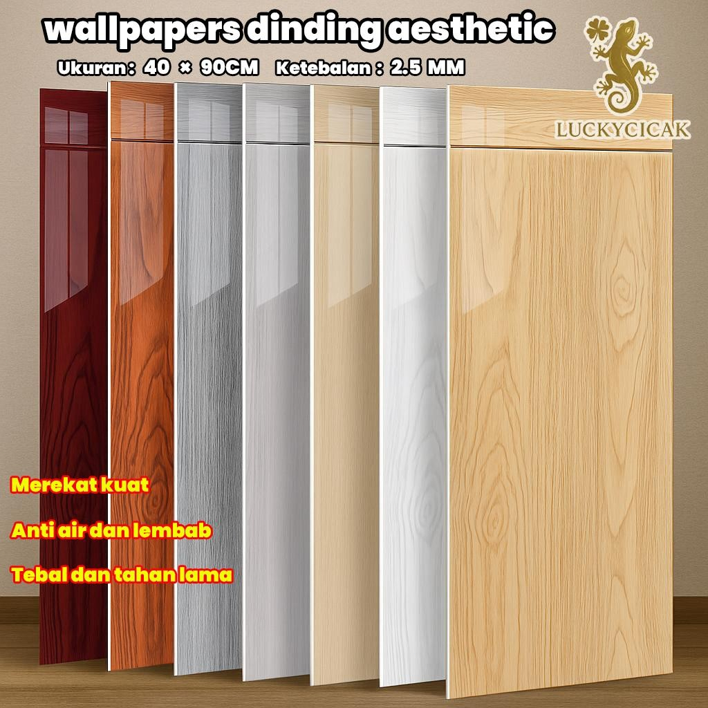wallpapers dinding aesthetic 40*90CM,wall panel pvc tempel,wallpaper dinding kamar,wallpaper motif k