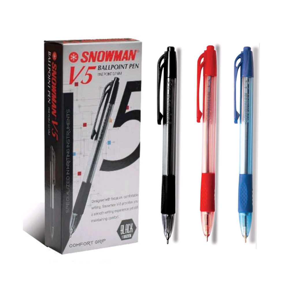 

Snowman Ballpoint Pen V5 Semi Gel