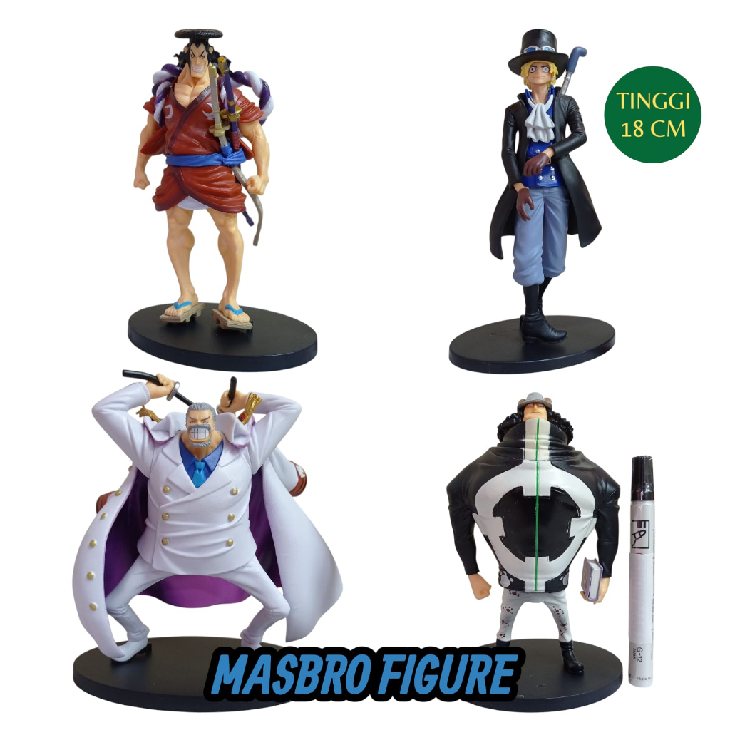 Action Figure One Piece The Grandline Series Sabo Garp Kuma Kozuki Oden