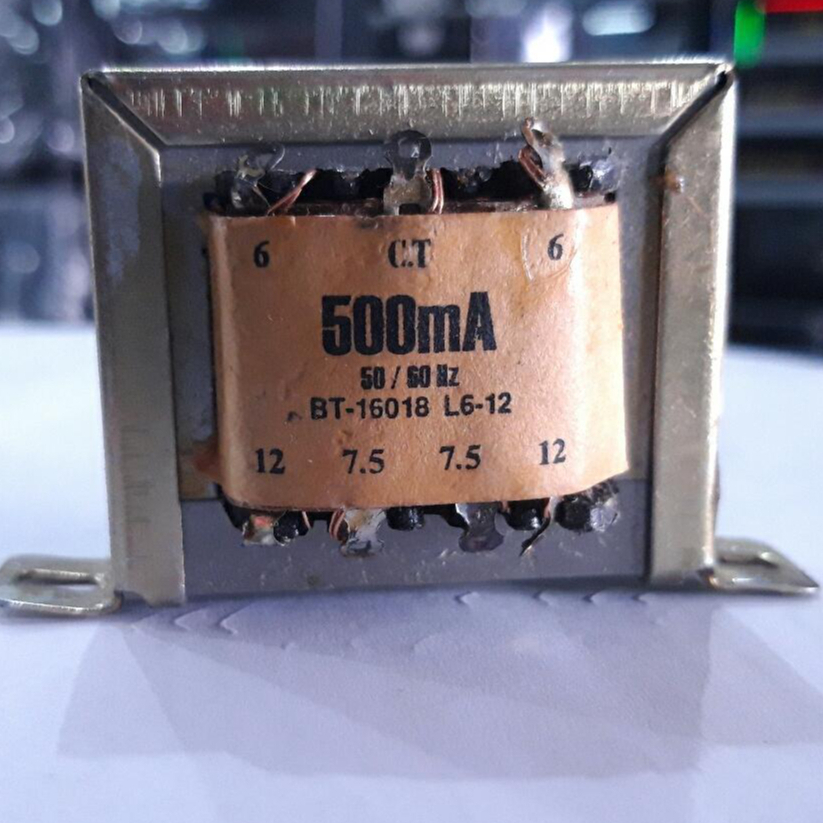 TRAFO BIG 500MA CT 12V