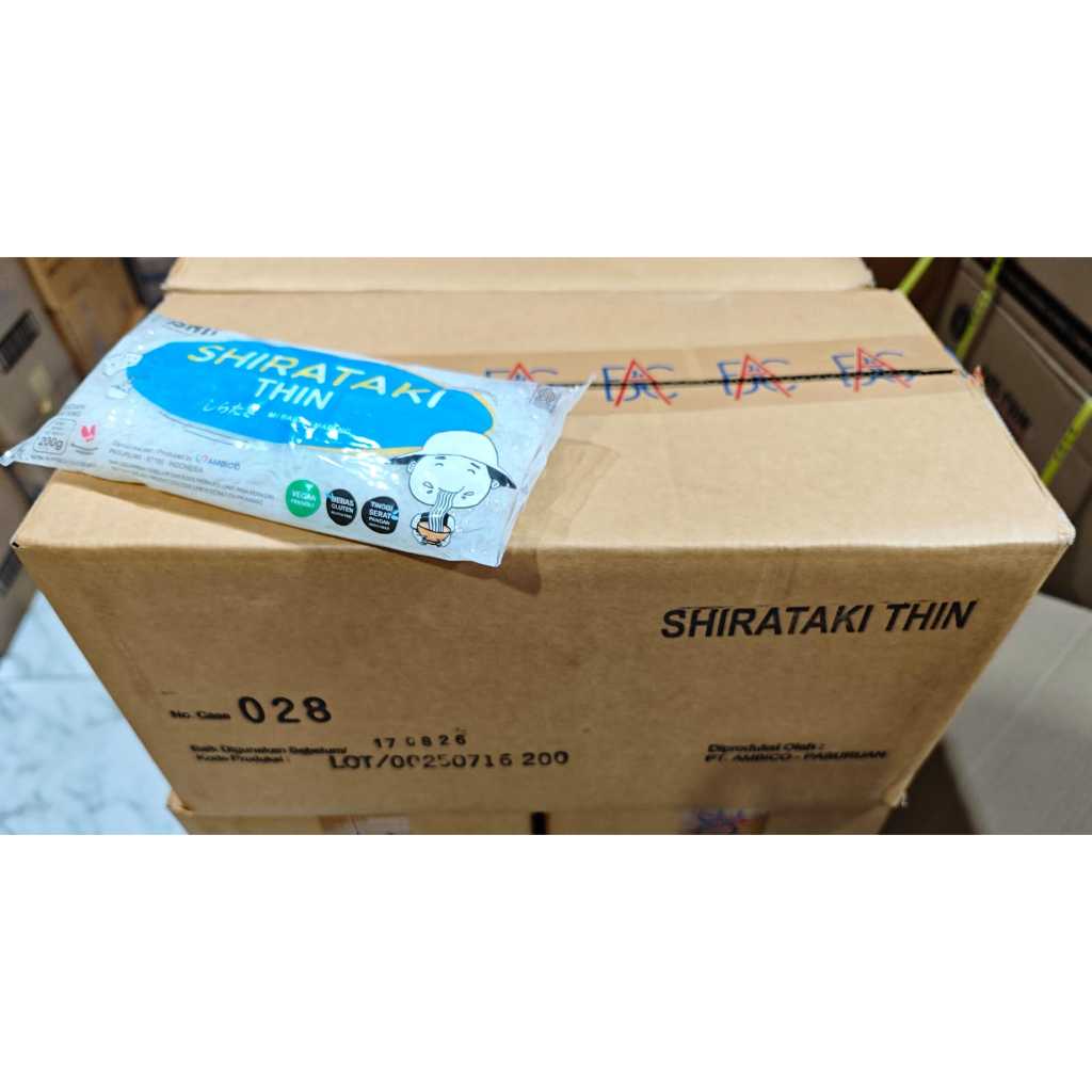 

Bihun shirataki atau angel hair shirataki 1 DUS