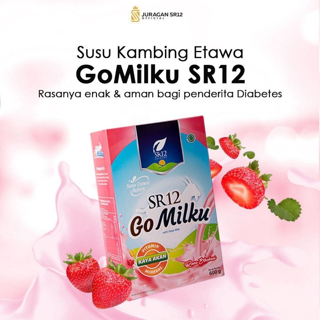 

susu etawa gomilku stroberi 600gr
