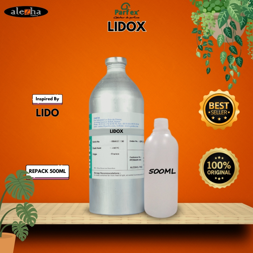 Bibit Parfum Murni LIDOX (PARFEX) 500ML REPACK