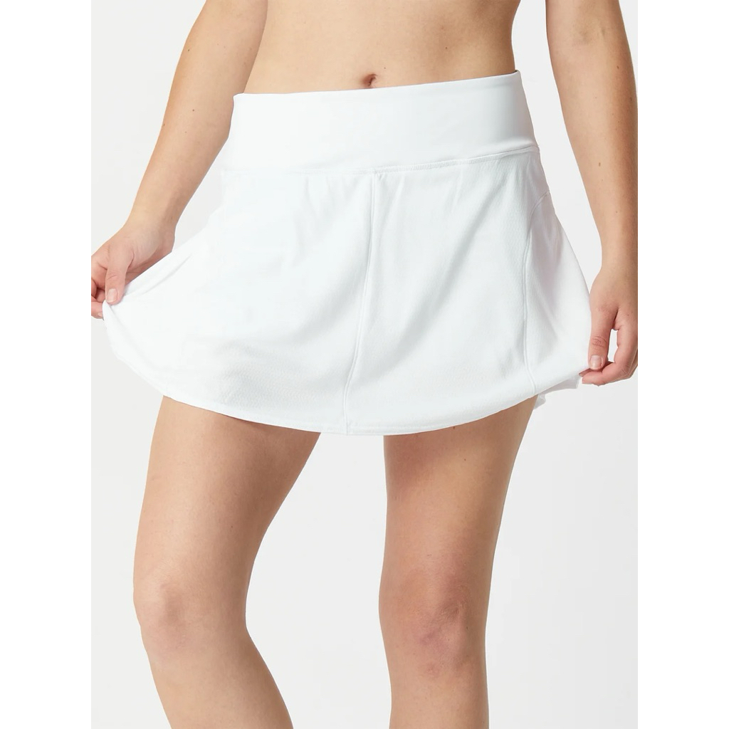 Adidas Core Gameset Match Skirt in White Size M - Rok Tennis Wanita Skort Tennis Adidas Adidas Skirt