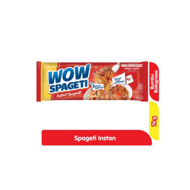 

WOW Spageti Instan Bolognese 76 g