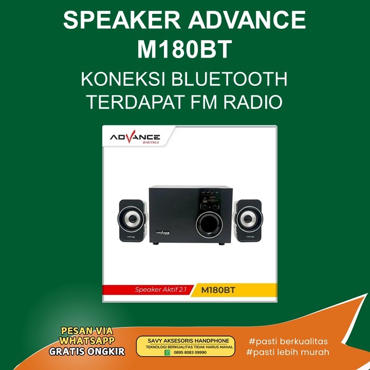 SPEAKER ADVANCE M180BT