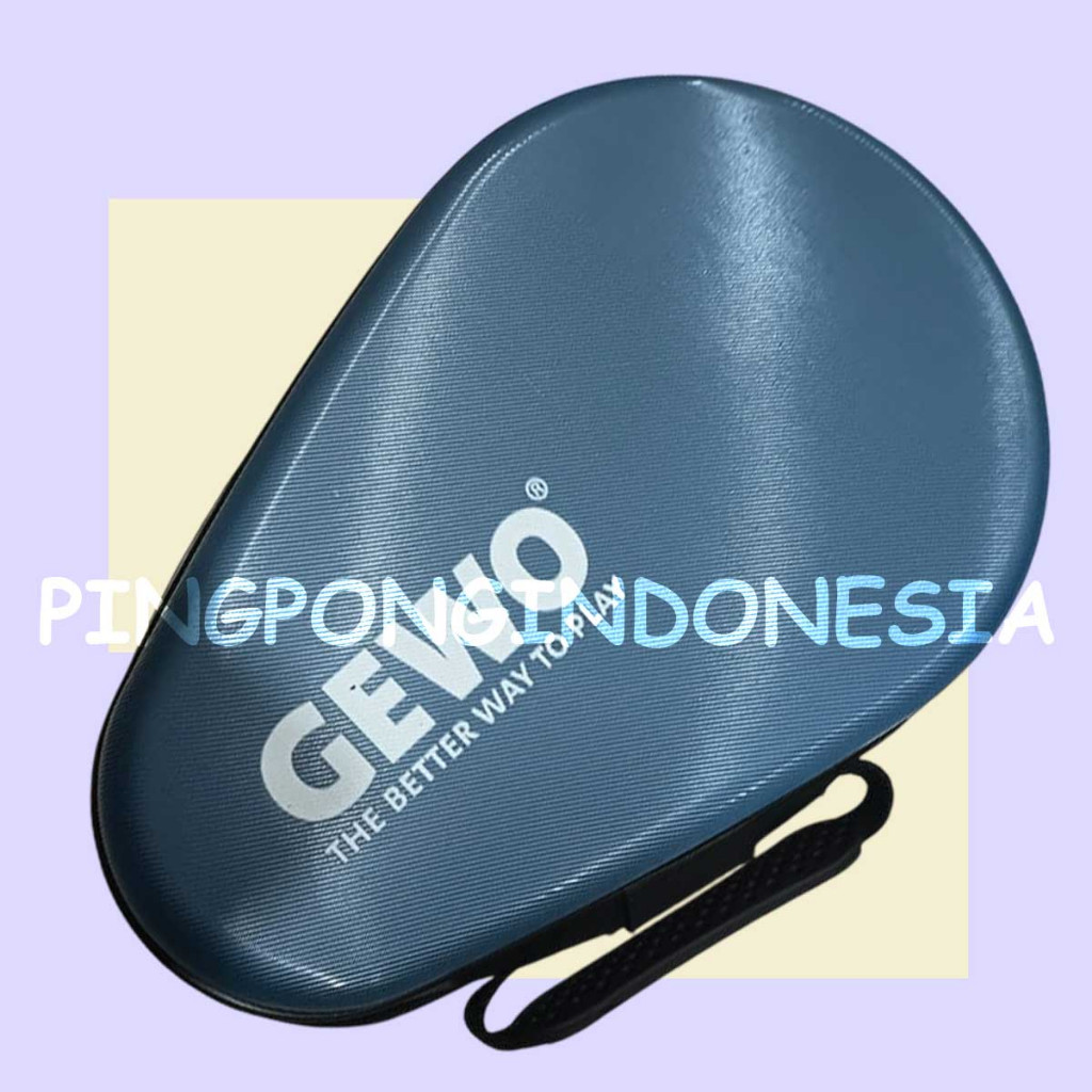 Gewo Hardcase - Tempat Bet Pingpong Racket Case Hard Cover Blade Tenis Meja Gewo Bag Oval Case Tas