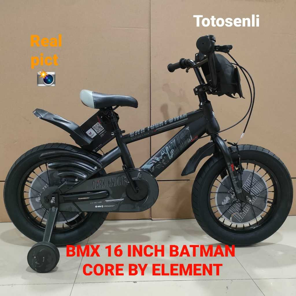 sepeda anak 16 inch sepeda batman element core sepeda anak laki laki model terbaru 16 inch