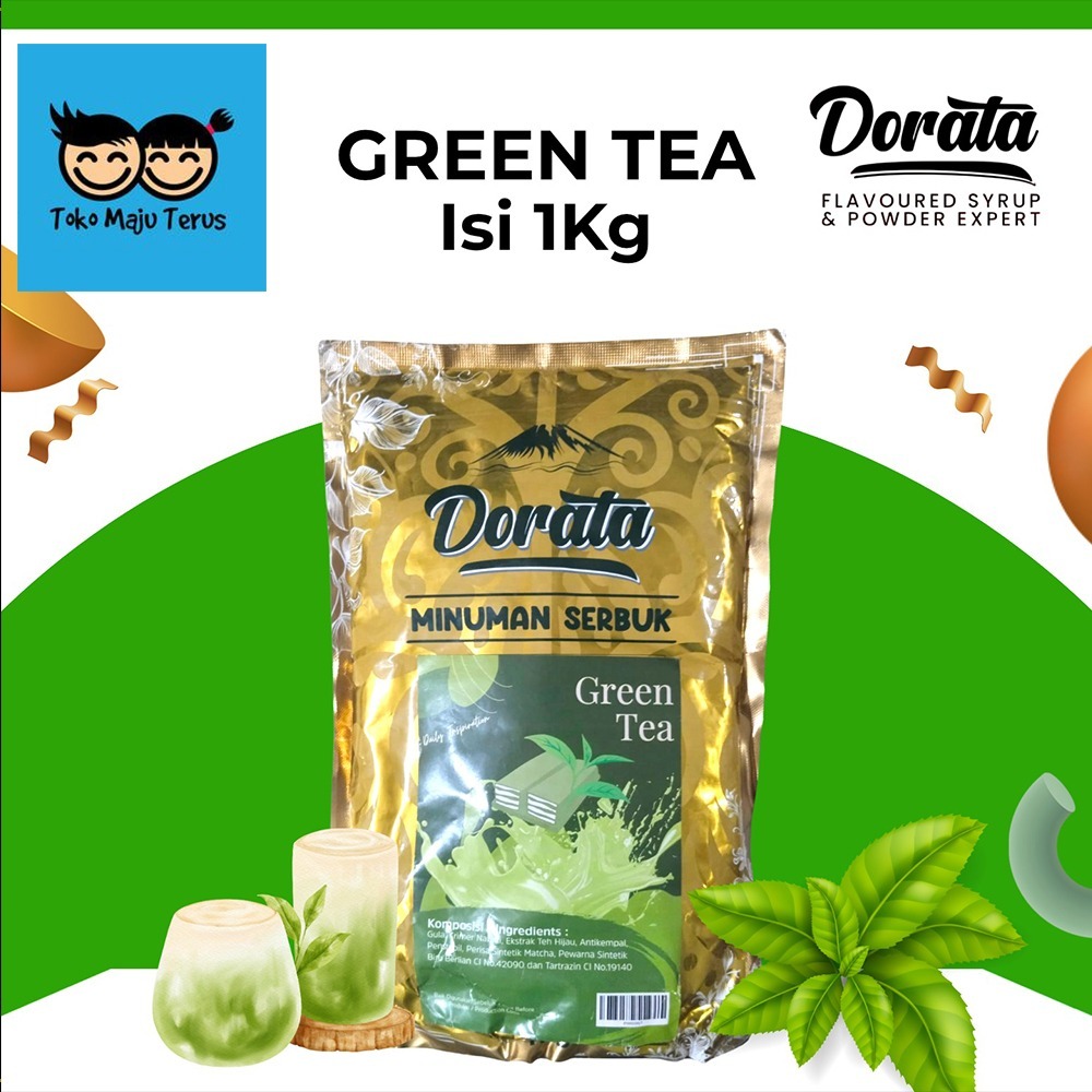 

Dorata Powder rasa Green Tea