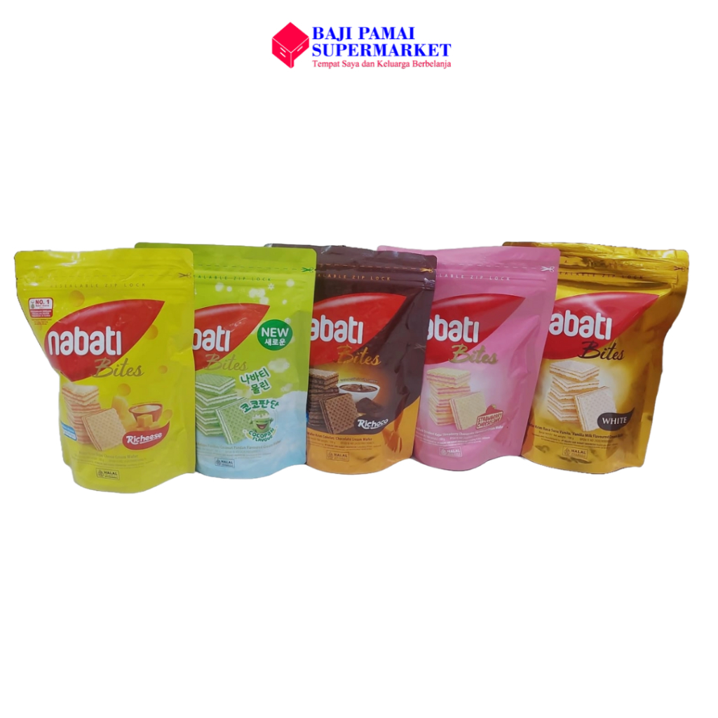 

NabatiBites Pouch 100 gr All Variant / BAJI PAMAI Makassar