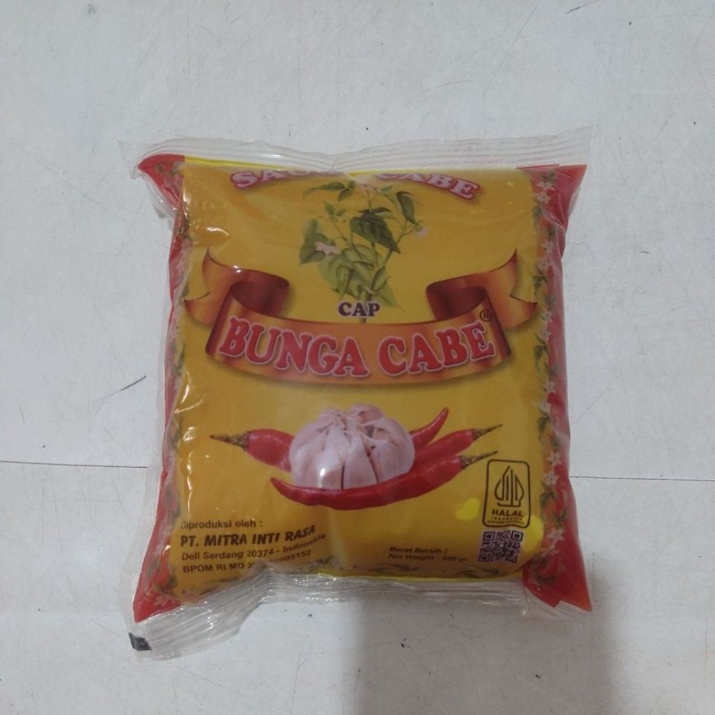 

Bunga Cabe Saus sambal 500gr