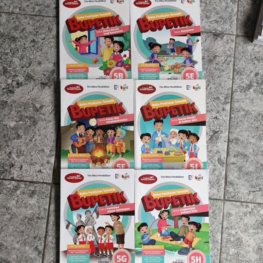 BUKU SISWA BUPETIK KELAS 5 SD/MI KURIKULUM 2013 ERLANGGA