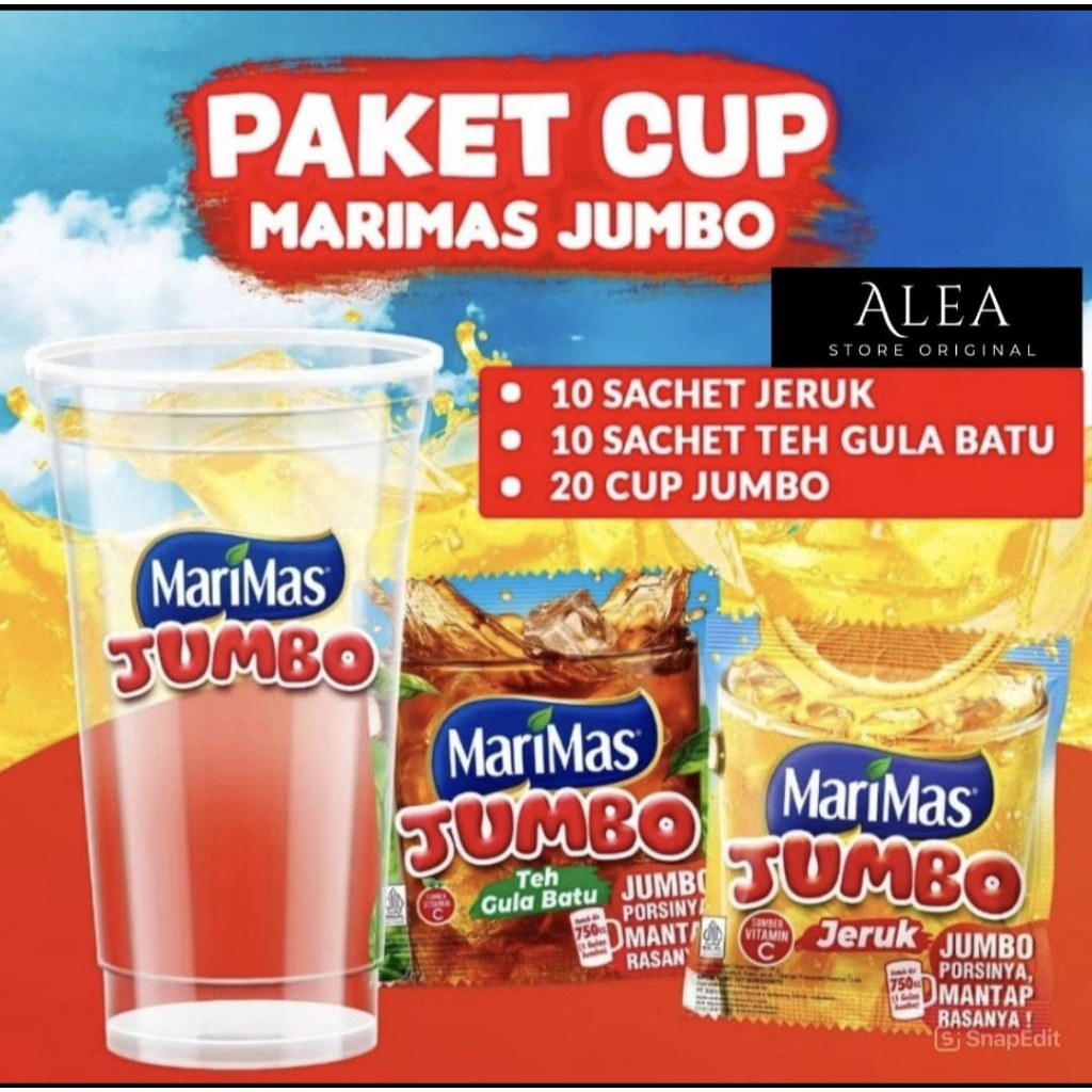 

Marimas - Cocorio Kemasan Cup Isi 3 Renteng free 30 Cup