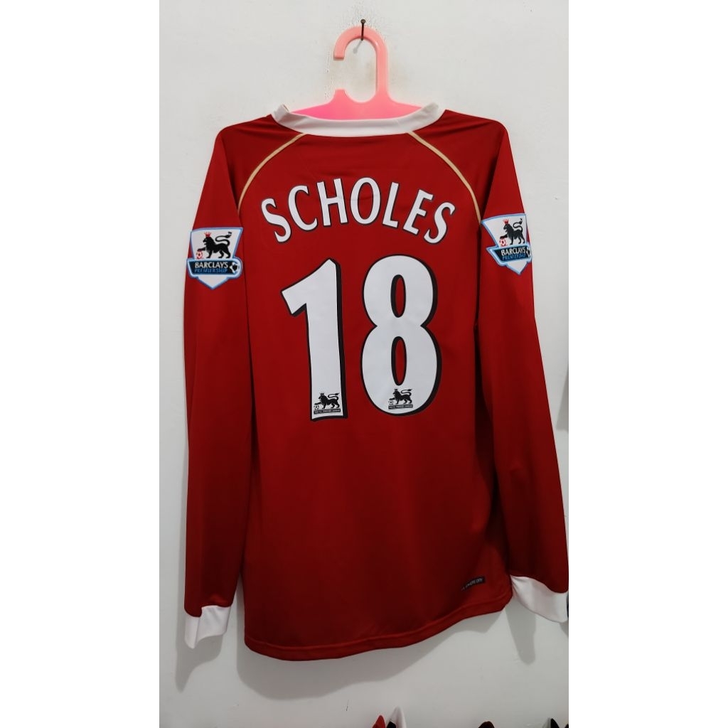 jersey retro MU scholes size L