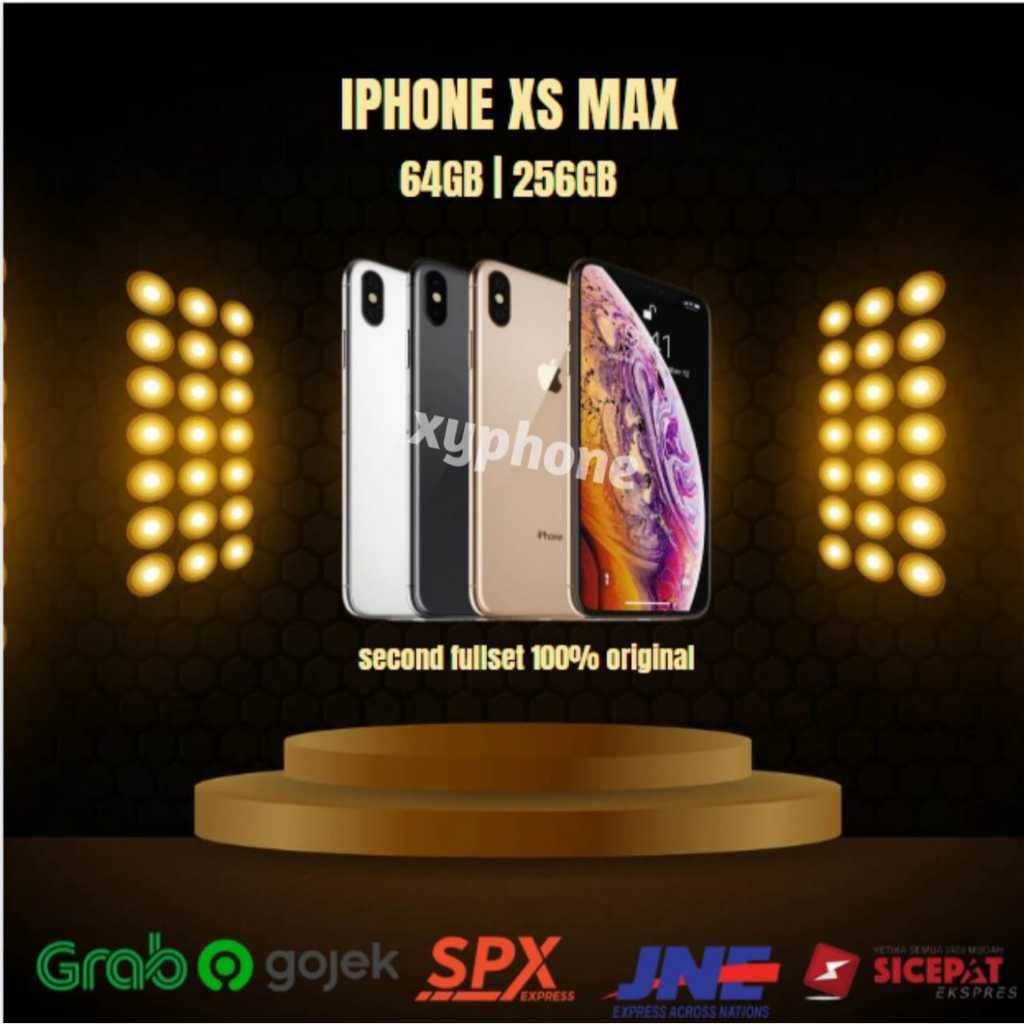 Xs Max 64/256/512GB Fullset Second 100% Original