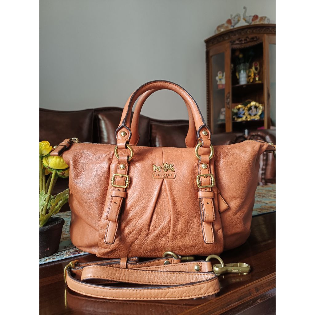 TAS PRELOVED COKLAT//TAS SLING//TAS HANDLE//tas pesta