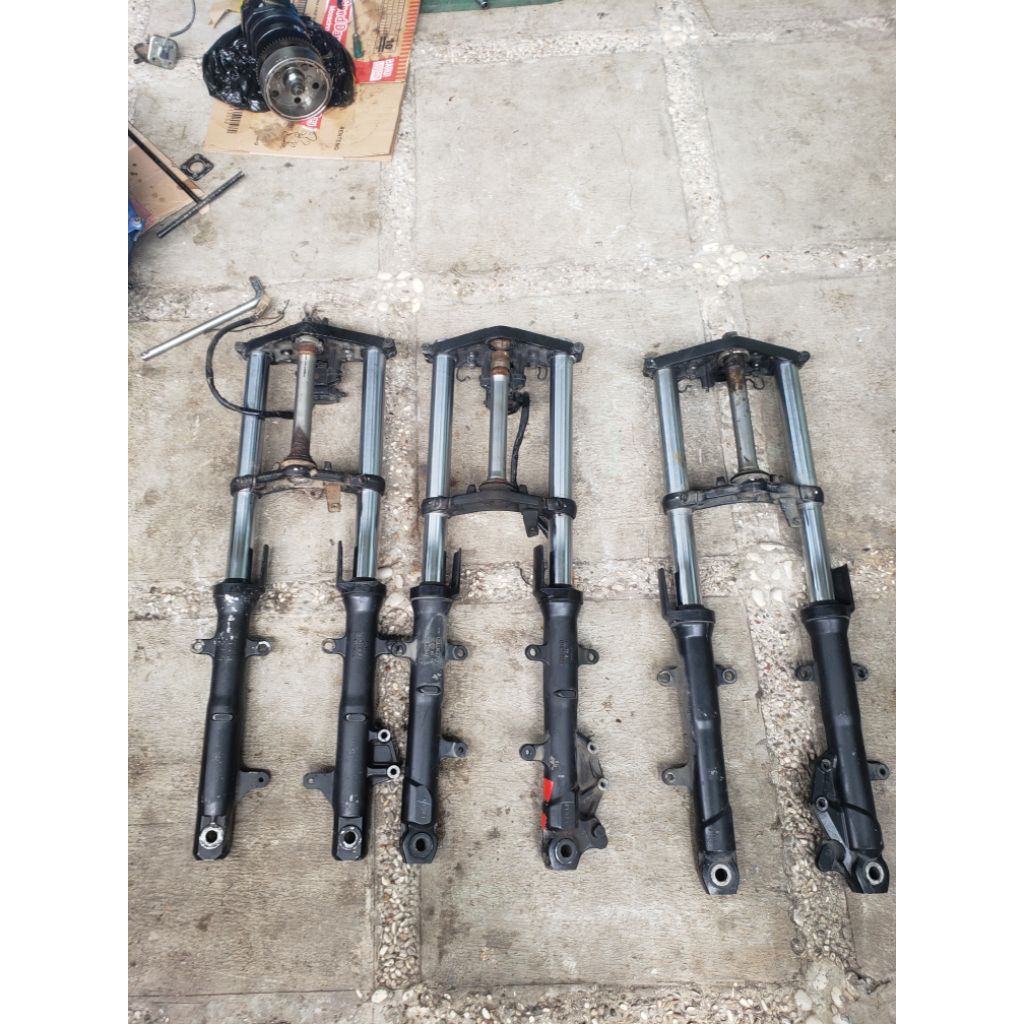 Shock Skok depan Ninja 250 fi Old Copotan