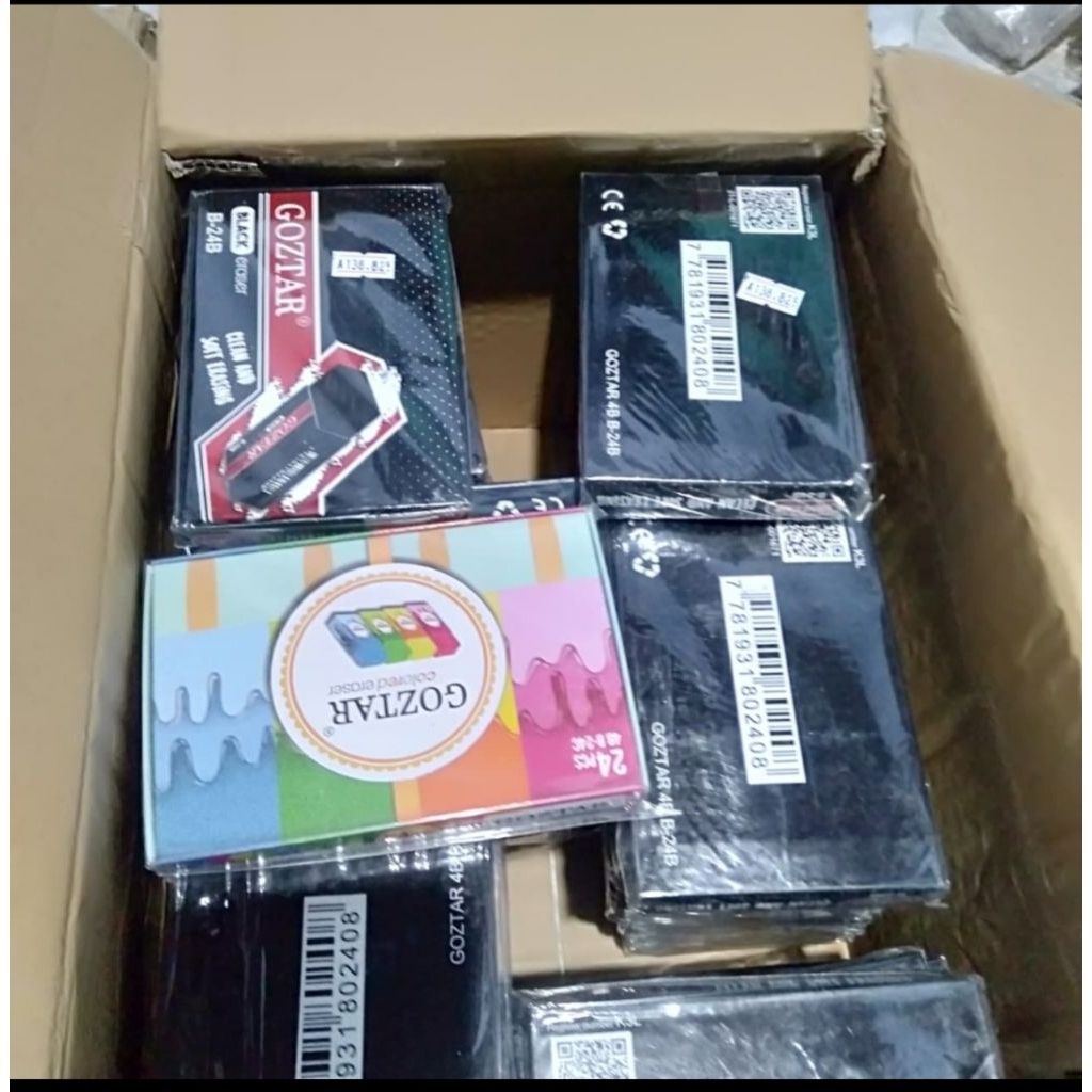 

Grosir 1pack Penghapus Goztar 24pcs (bisa dibuat mainan Gasing Viral)