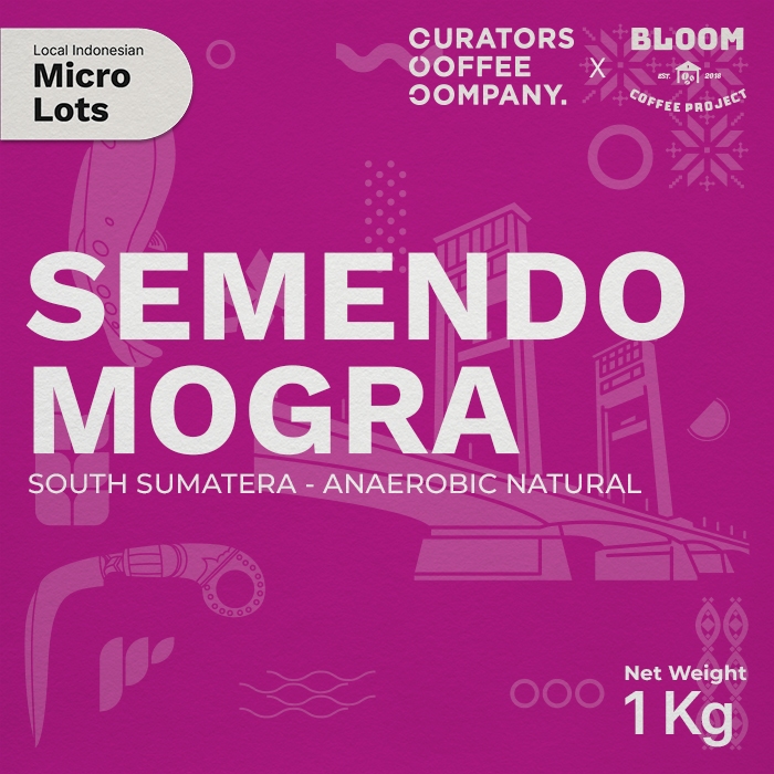 

Biji Kopi Arabica - Semendo Mogra - Anaerobic Natural - Specialty Grade Coffee Green Beans