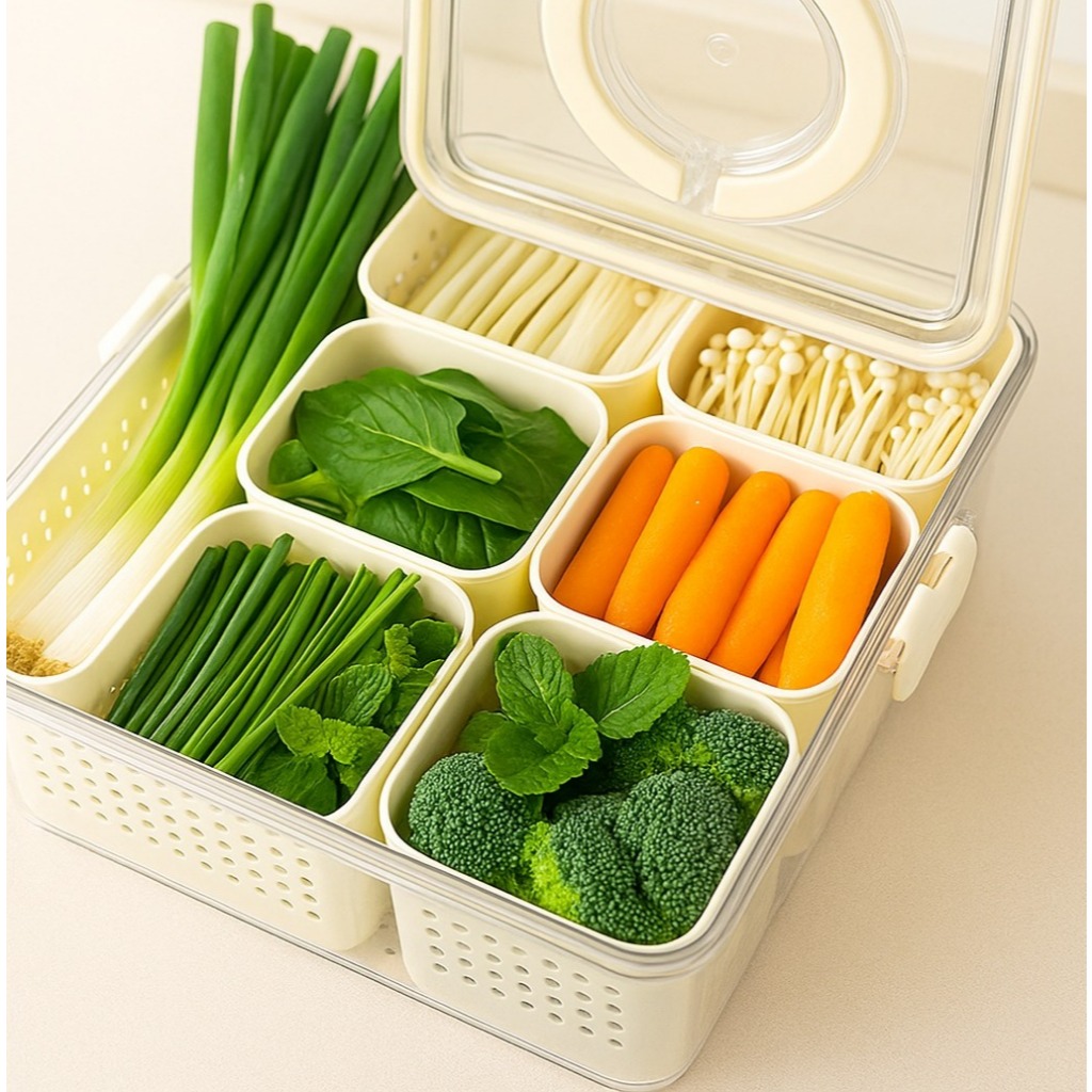 FOOD COUNTAINER KULKAS/ TEMPAT SIMPAN KULKAS/ WADAH KULKAS KOTAK PENYIMPANAN