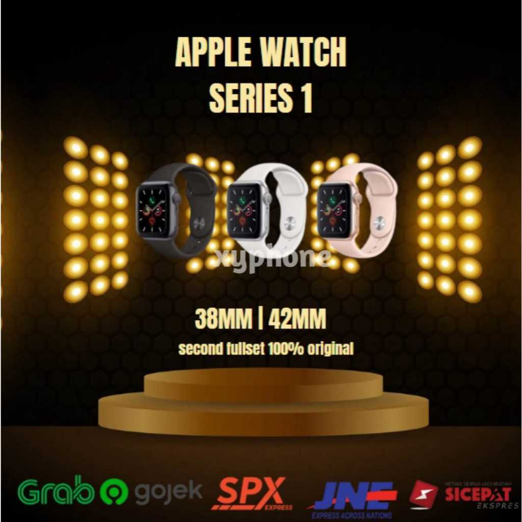 Apple Watch/iWatch Series 1 38MM 42MM TanpaBOX Second 100% Original Fullset Garansi Ex internasional