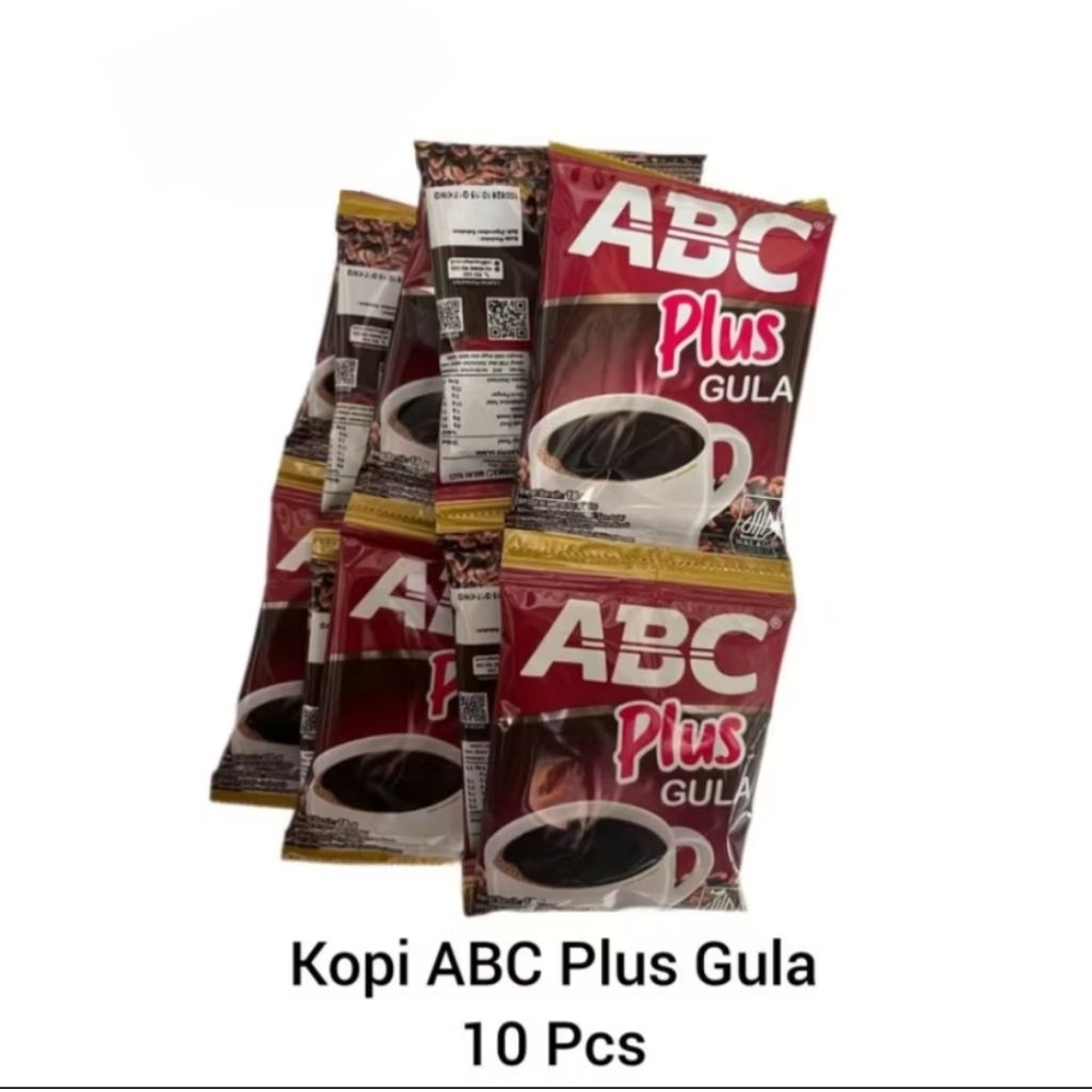 

ABC Kopi Plus Gula 10 sachet 18gr