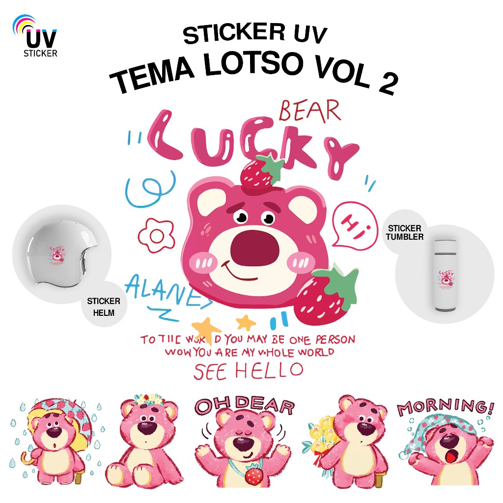 

STIKER UV - TEMA LOTSO VOL 2 | STICKER UV, STICKER MOTOR, STICKER MOBIL, STICKER HELM, STICKER TUMBLER, STICKER 3D, STICKER UV DTF BY UVSticker
