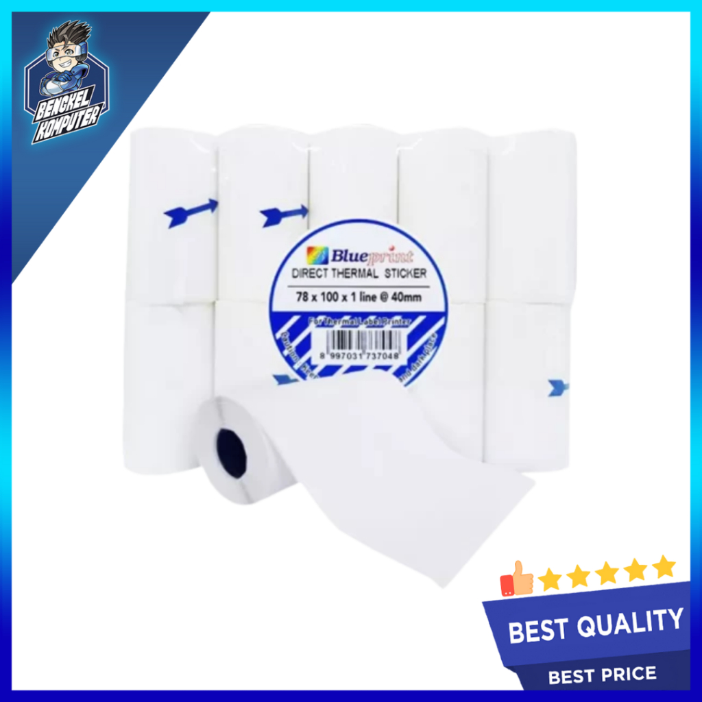 

THERMAL STICKER BLUEPRINT 78X100X1 90PCS/BKS