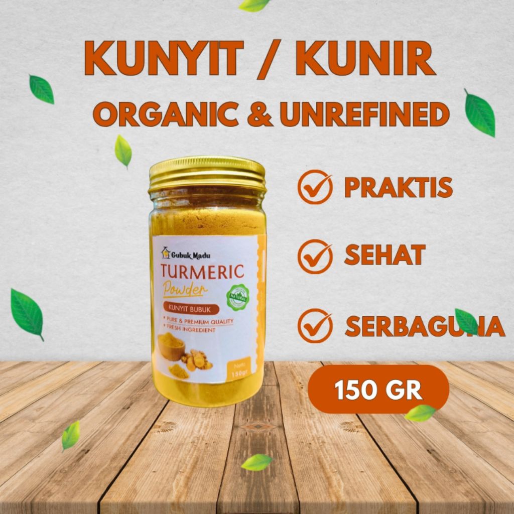 

Kunyit / Kunir Bubuk Alami , Detox Untuk Hati