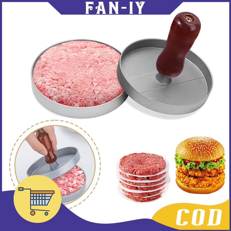 Cetakan Press Daging Hamburger Alat Cetak Daging Burger Cetakan Burger Patty Cetakan Daging Beef