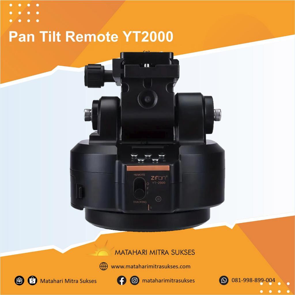 ZIFON YT-2000 Remote Pan Tilt Head Motorized Auto Tracking Camera