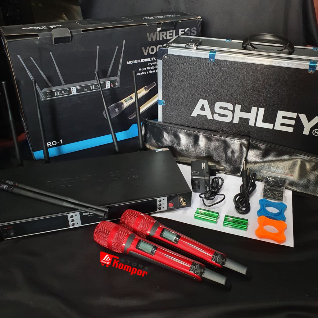 MIC WIRELESS HANDHELD ASHLEY PRO1 ORIGINAL / ASHLEY PRO 1 / ASHLEY PRO-1