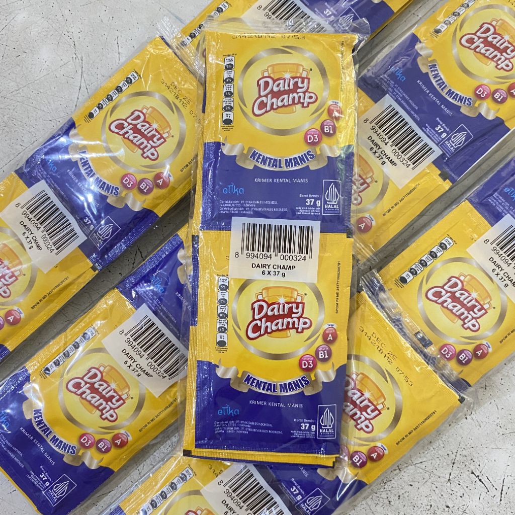 

SKM Dairy champ sachet 1 pack (6 sachet x 37 gram) | skm dairy champ sachet