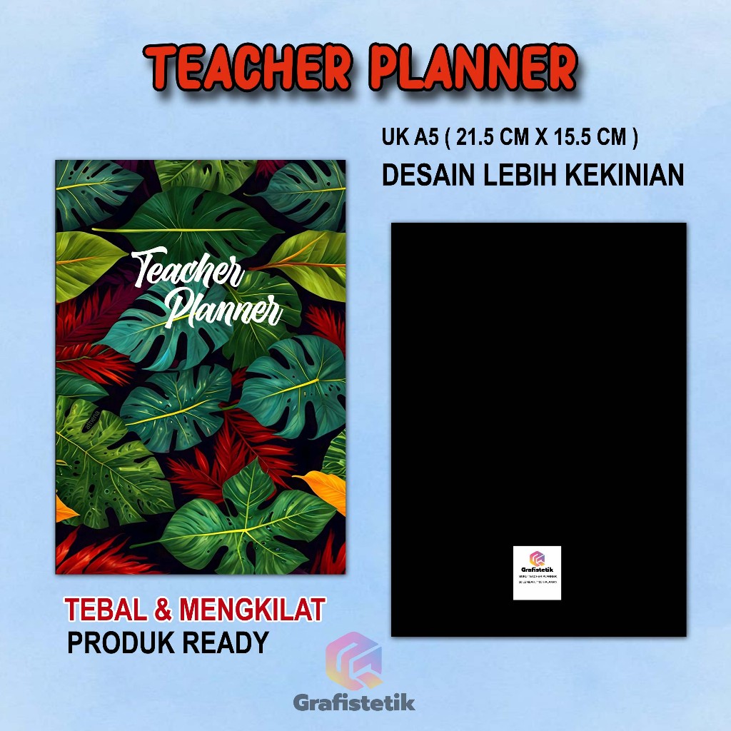 

BUKU TEACHER PLANNER BY GRAFISTETIK