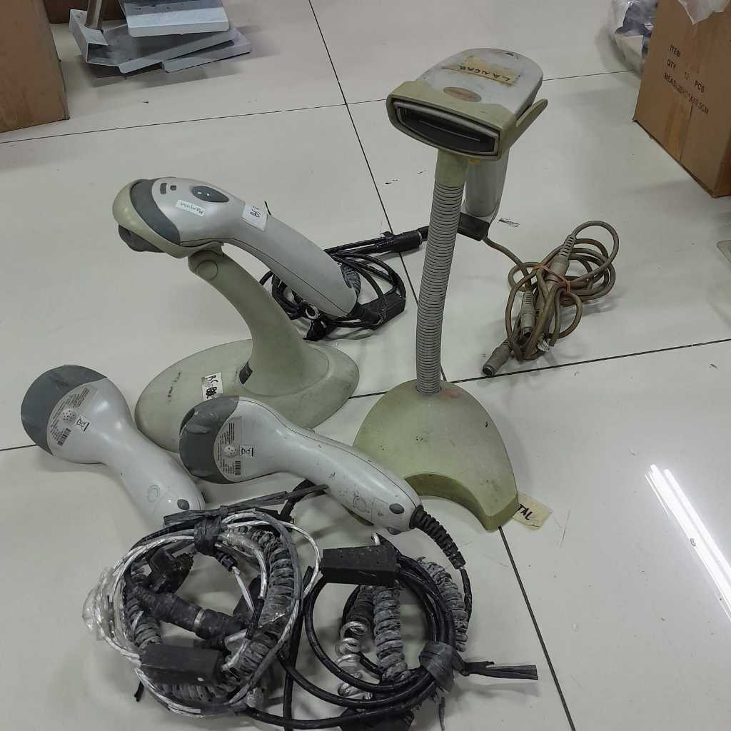 BARCODE SCANNER HANDHELD HONEYWELL, POSIFLEX PS2 (BEKAS)