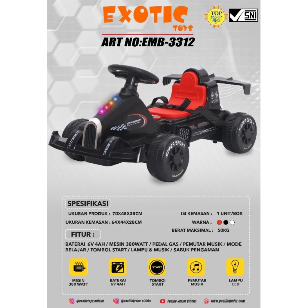 Mobol Aki Gocart Emb 3312