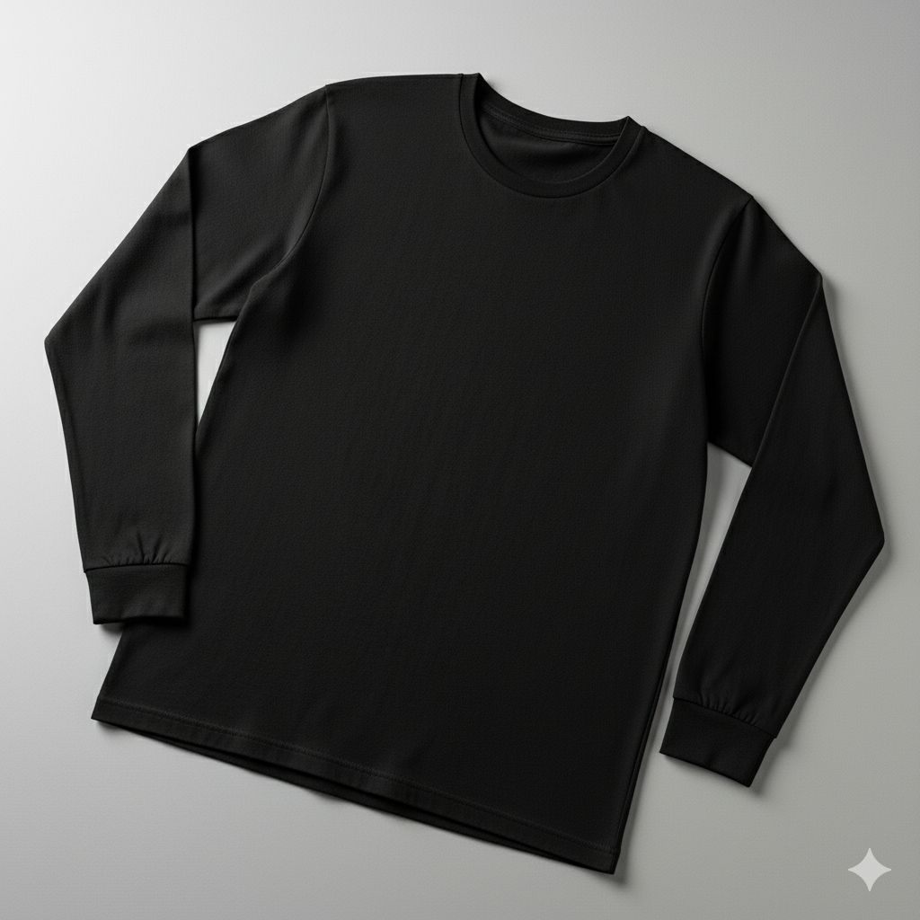 Kaos Polos 24s lengan panjang