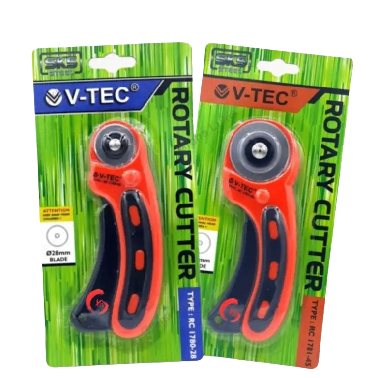 

Rotary Cutter / Straight Blades - 28MM / 45MM V-TEC