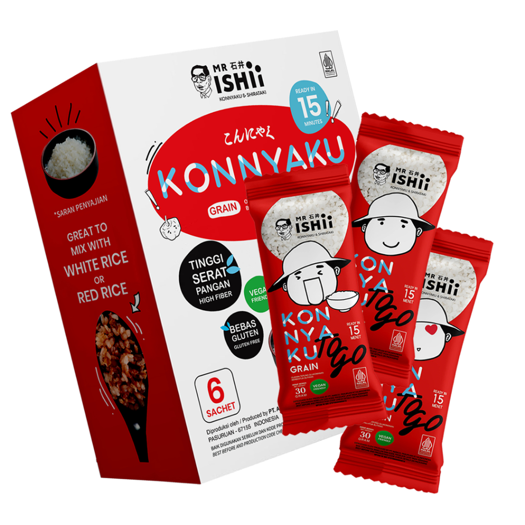 

MR.ISHII - 1 Dus Konnyaku To Go (Instant - isi 12 box)