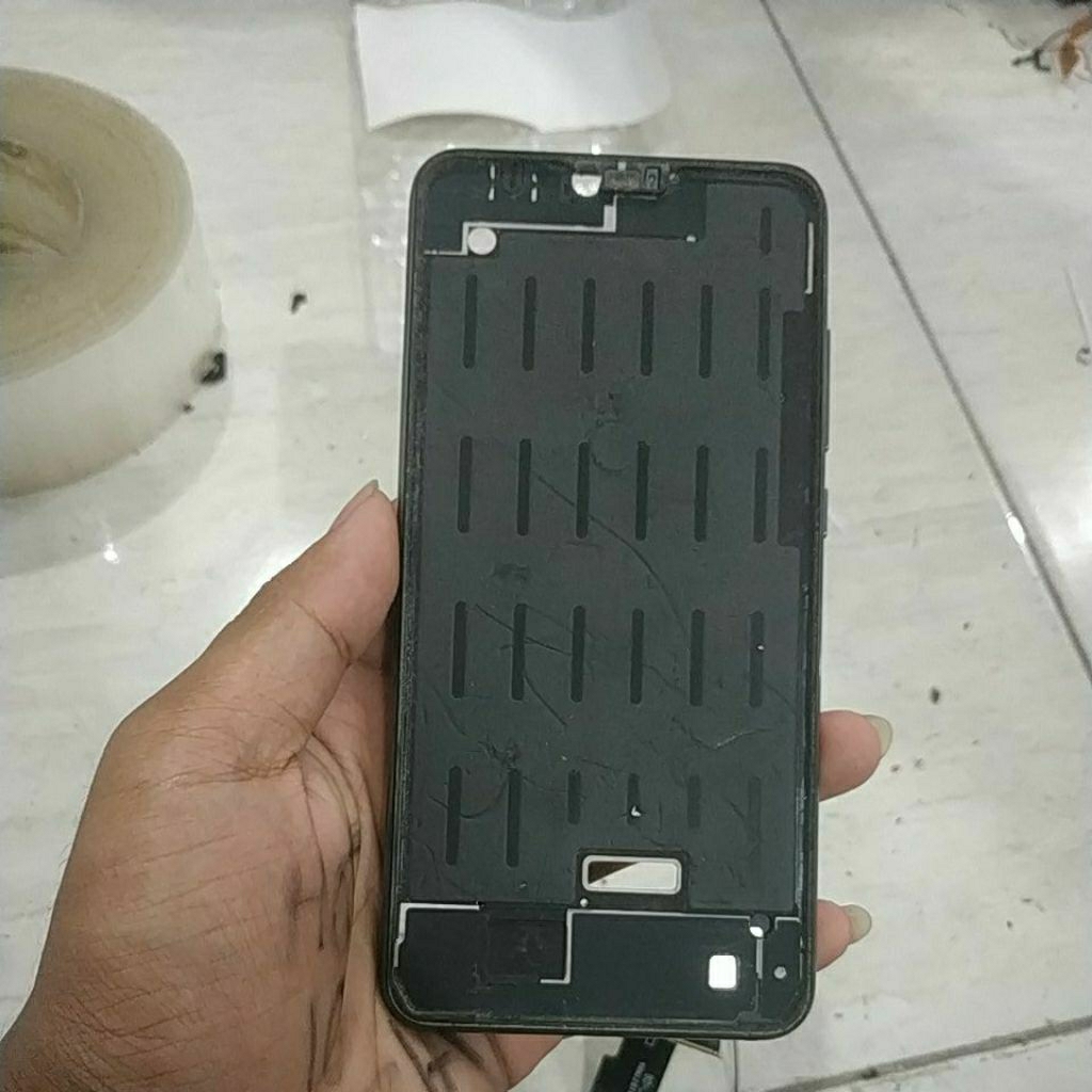 frame FULSET bekas original Xiaomi mi 8 lite