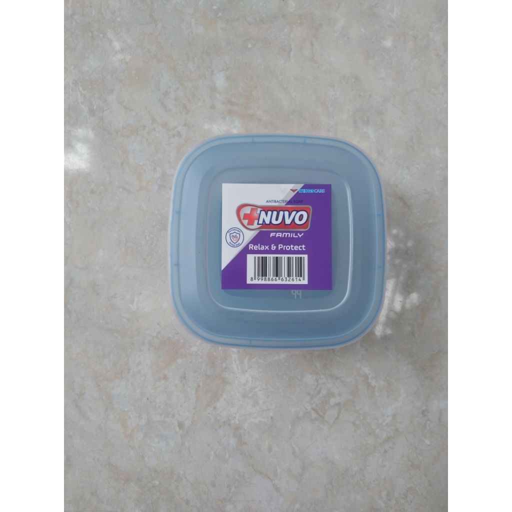 1 pack (=4pcs) sabun batang nuvo relax protect (ungu)