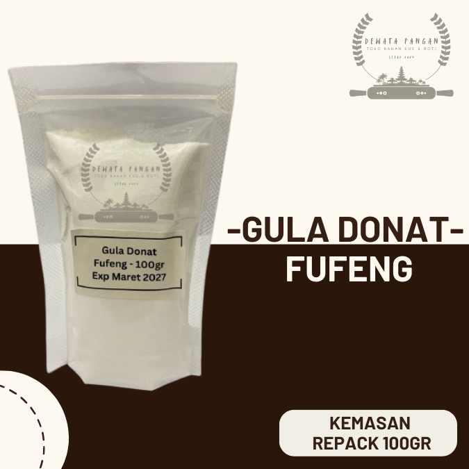 

[A2] Dextrose Monohydrate Fufeng /Gula Dingin /Gula Es /Gula Donat Kemasan Repack 100gr