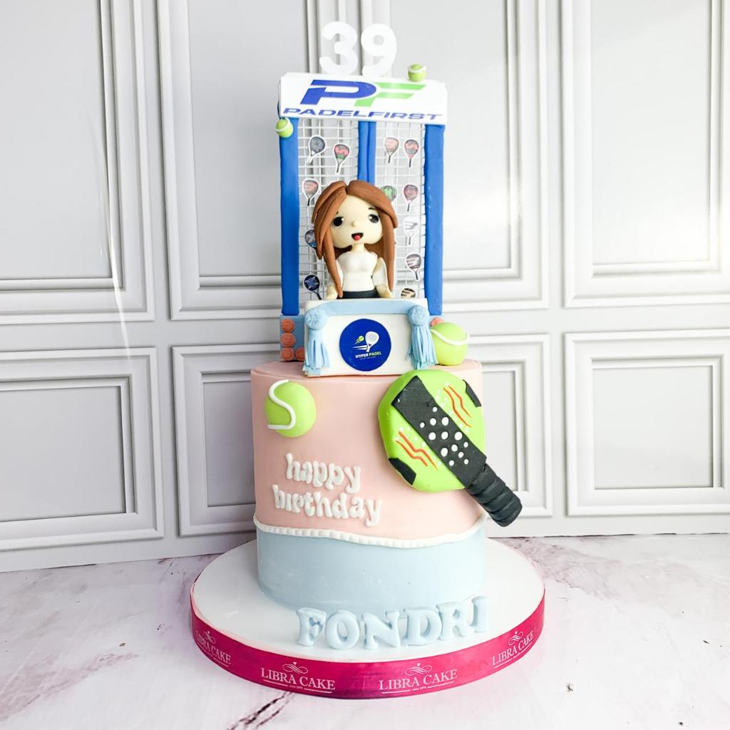 

Kue Ulang Tahun/Birthday Cake/kue Ultah Tema Padel/padel Cake/Kue Birthday Jakarta