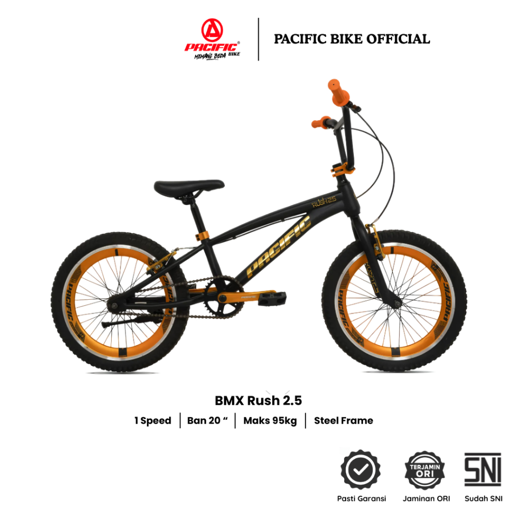 Pacific Sepeda Ana BMX Rush 2.5 Ukuran Ban 20