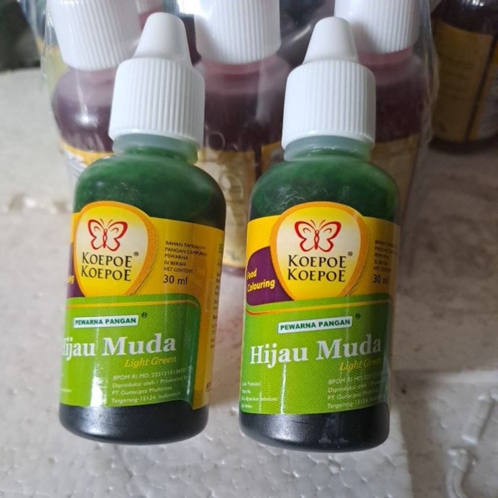 

PEWARNA PANGAN HIJAU MUDA KOEPOE 30ml