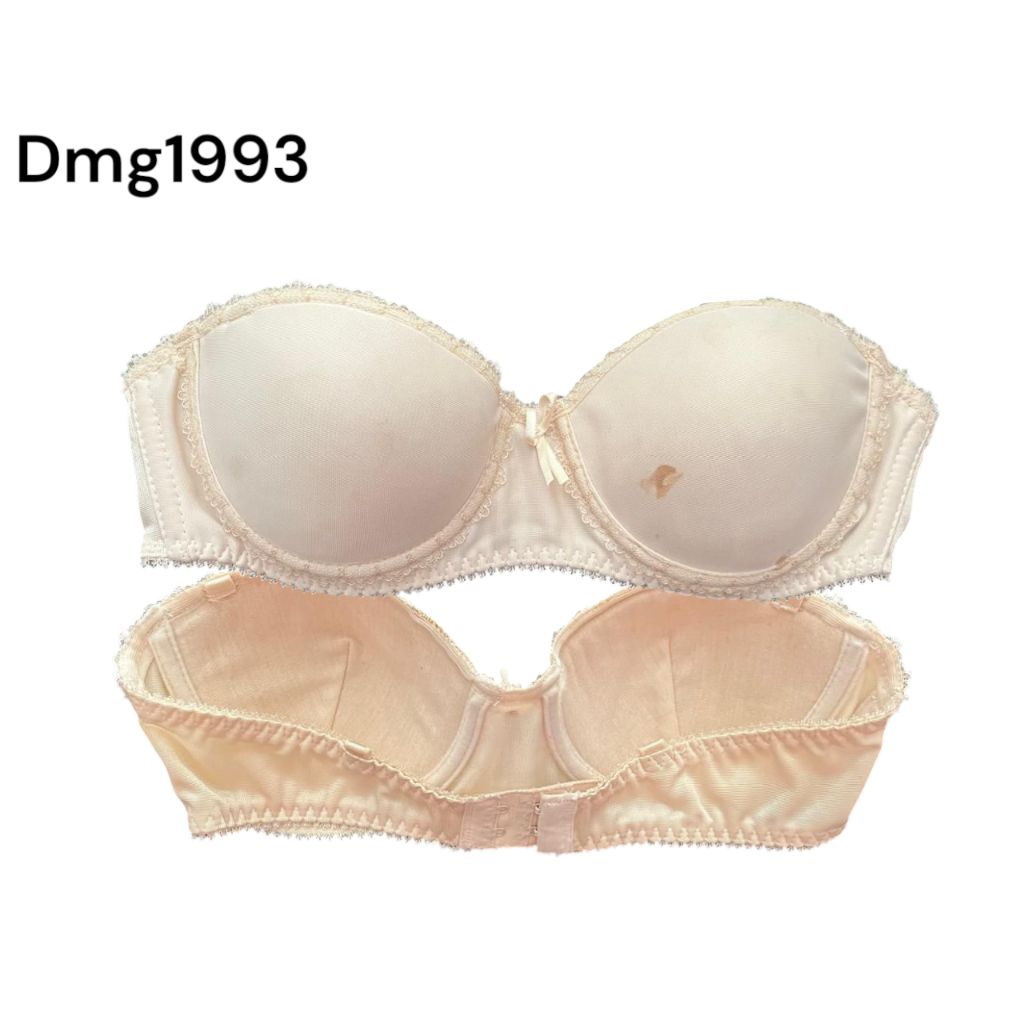 #C Dmg1993 bra branded bra berbusa berkawat bra Rijeck noda size 32A