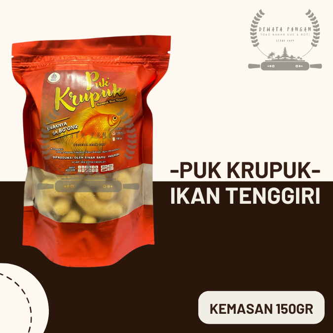 

[A2] Kerupuk Ikan Tenggiri Puk-Krupuk Gurih dan Renyah Kemasan 150gr