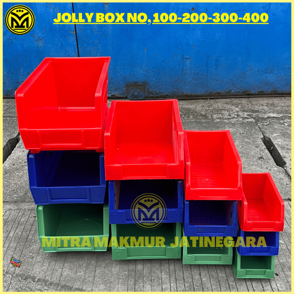 NEW KOTAK AKSESORIS / JOLLY BOX HANATA / CONTAINER BOX BAUT JOLLY HANATA YTH NO 100 200 300 400
