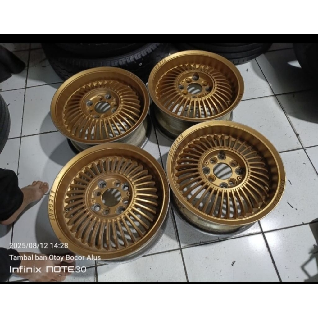 velg 14 pcd 4x100/114 second